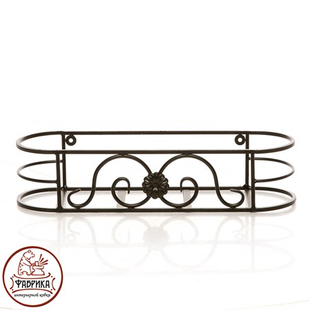 Кованая подставка для балконных ящиков