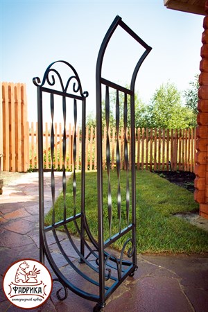 кованая дровница 500-87