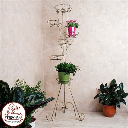 Кованая стойка для цветов 19-117