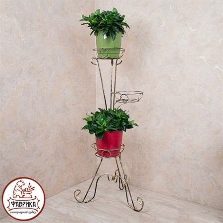 Кованая стойка для цветов 18-003