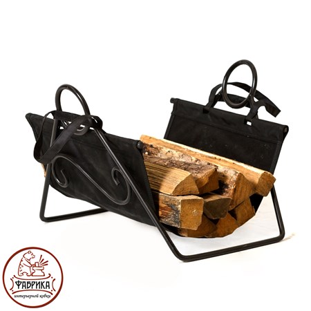 Кованая дровница 
