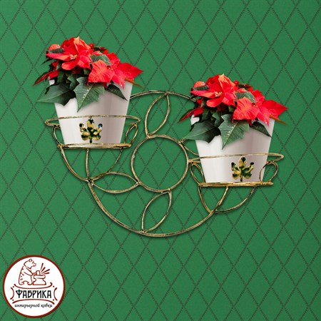 Настенная подставка для цветов 15-061 