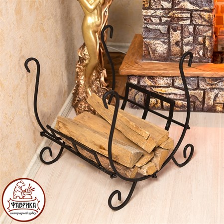 Кованая мебель для дома Дровница 500-61R