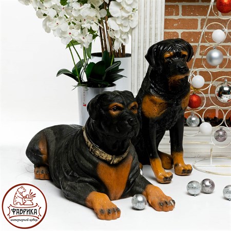 Новогодние фигуры собак