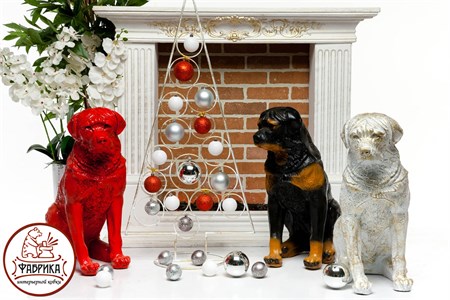 Фигуры собак ротвейлеры