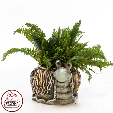 Кашпо Улитка - фото 18045