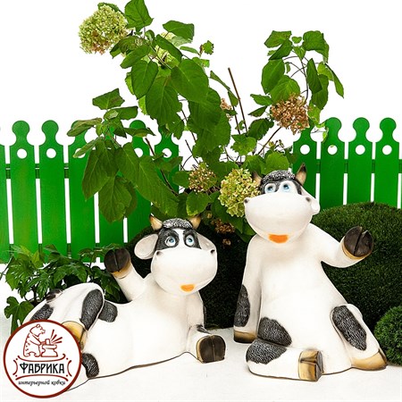 Фигура садовая Корова F08692 - фото 19902