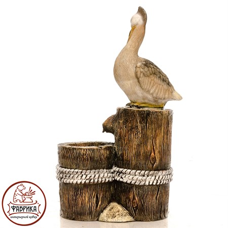 Фонтан для сада Пеликан U08931