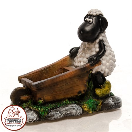 Садовая фигура Овечка
