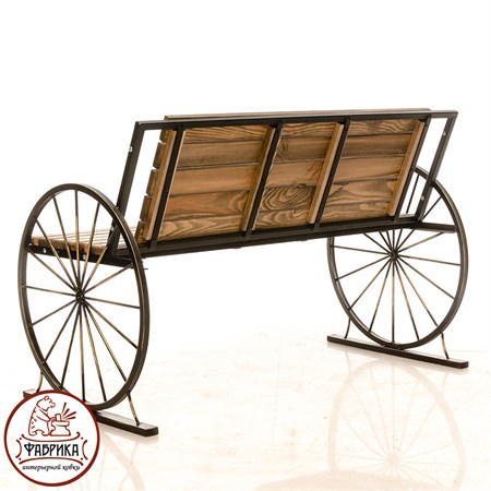 Кованая скамейка для дачи