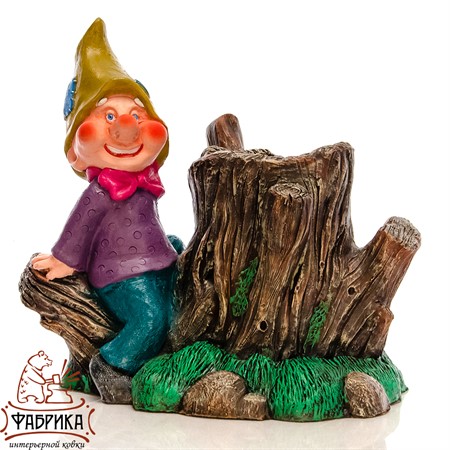 Кашпо для цветов гном