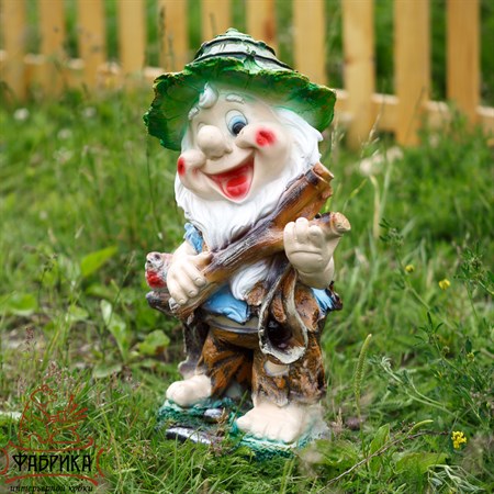 Фигура садовая Гном с рогаткой F08037