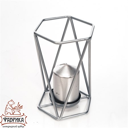 Подсвечник лофт 607-46