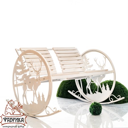 Кресло качалка для сада