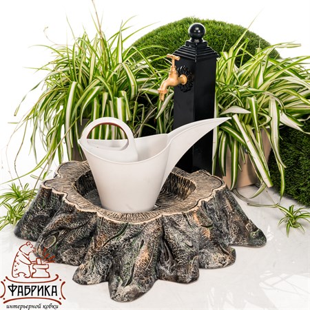 Колонка с поддоном из стеклопластика