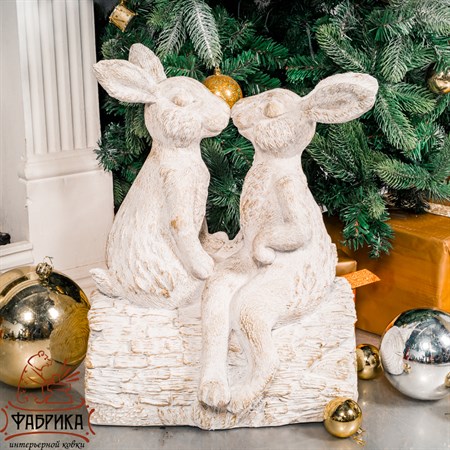 Новогодняя фигура Зайцы