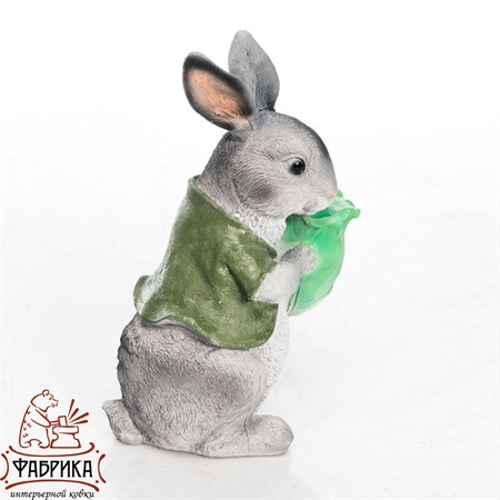 Фигура садово-парковая Заяц с капустой