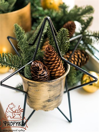 Подсвечник на Новый год