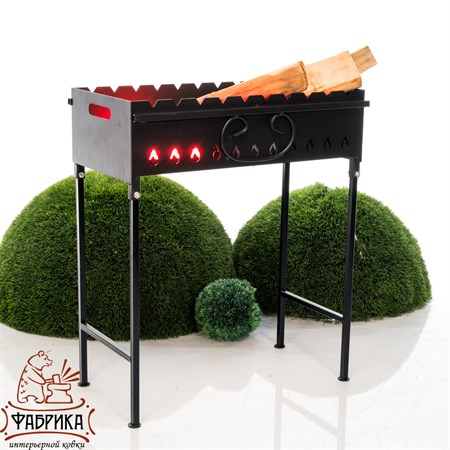 Мангал для дачи разборный 102-203 - фото 26707