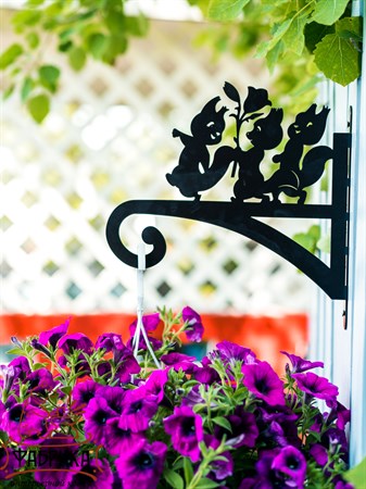 Настенный кронштейн для цветов 201-029B - фото 28167