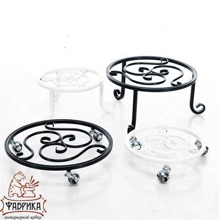 напольные металлические подставки для растений