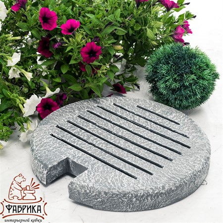 Поддон для садовой колонки U09163-ВТ  цвет под бетон - фото 30044