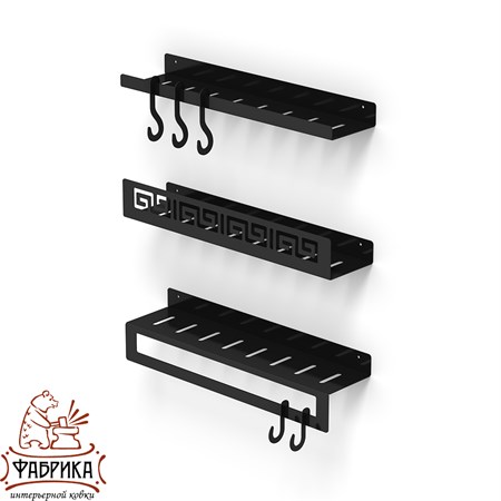 Полка для ванной из металла 805-009 - фото 30142