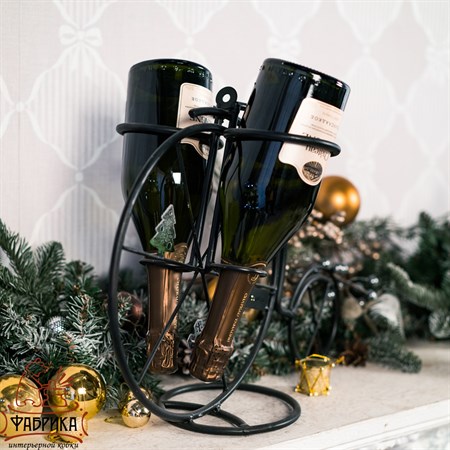 подставка для 2 бутылок напитка