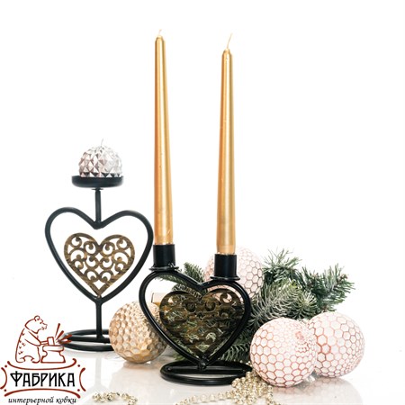подсвечник на две свечи