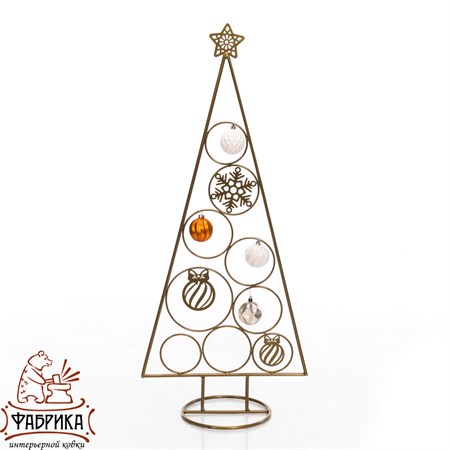 декоративная  ёлка из металла