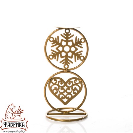 подсвечник металлический