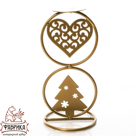 подсвечник металлический