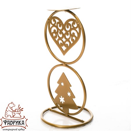 подсвечник на одну свечу