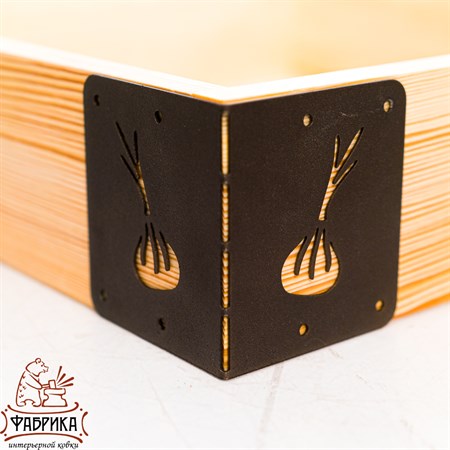 Кронштейн угловой металлический (1шт) для высоких грядок 801-026 - фото 31717