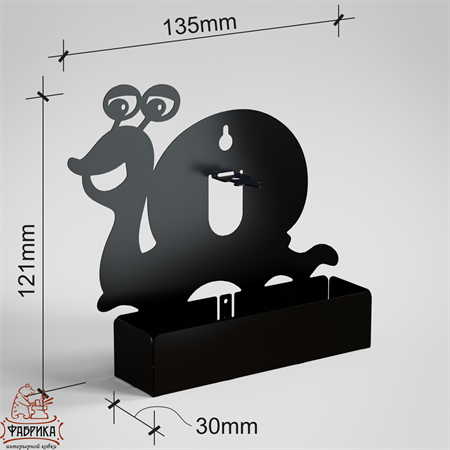 Подставка для спиралей от комаров Улитка 704-207 металлическая - фото 31779