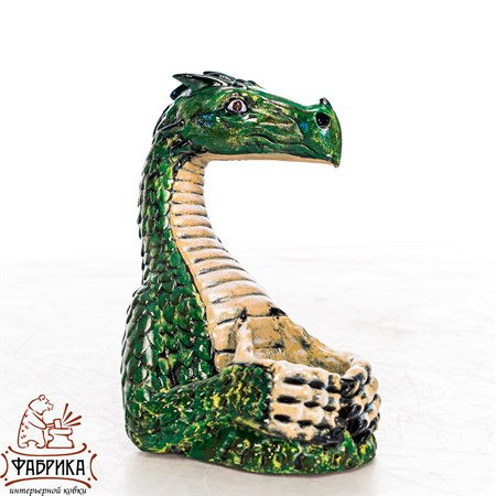 Бутылочница настольная Дракон U09293-Gr полистоун - фото 32255