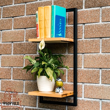 настенная полка лофт