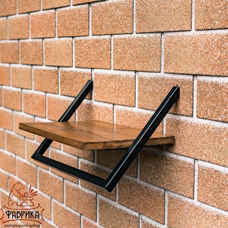 настенная полка лофт
