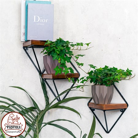 Подставка для цветов настенная 66-502 - фото 33026