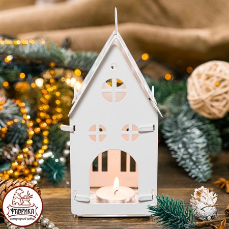 подсвечник домик