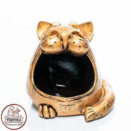 конфетница U09385 цв.золотой