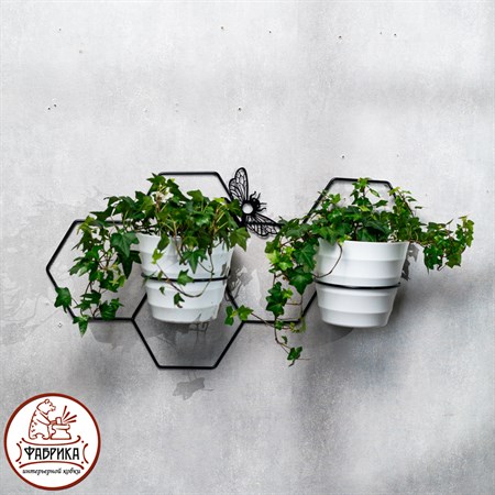 подставка на 2 кашпо