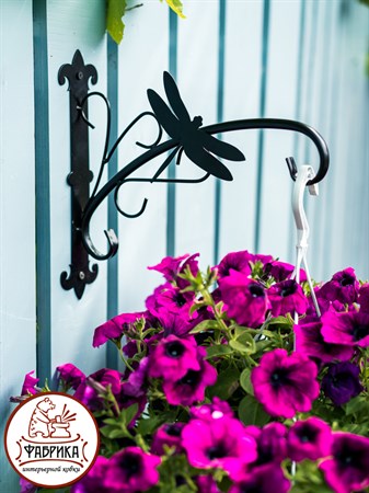 Кронштейн для подвесных кашпо Стрекоза 201-030B - фото 36272