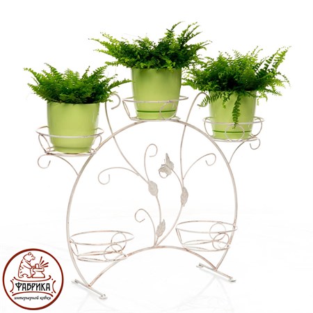 Подставка для цветов кованая 