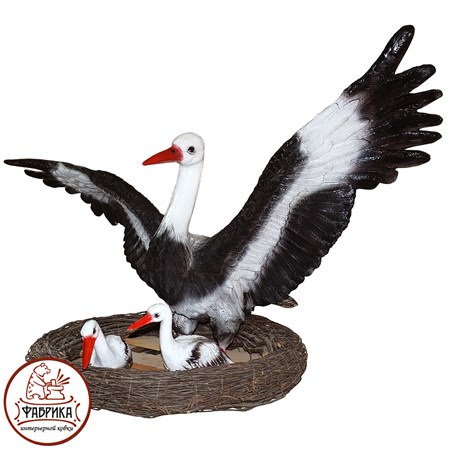 Садовая фигура Аисты 