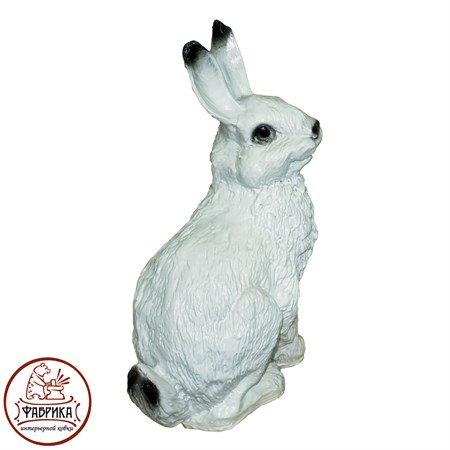 Садовая фигура из полистоуна Заяц-Беляк