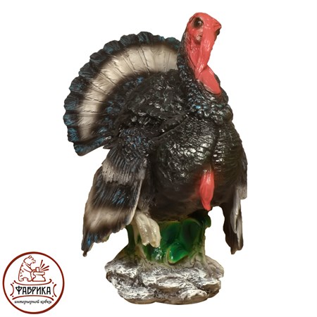 Садовая фигура из полистоуна Индюк F07132