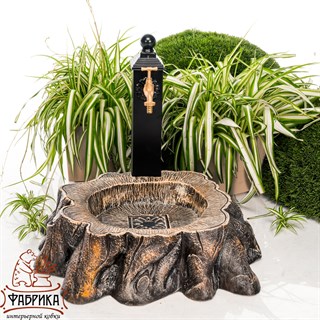 Садовая колонка с поддоном