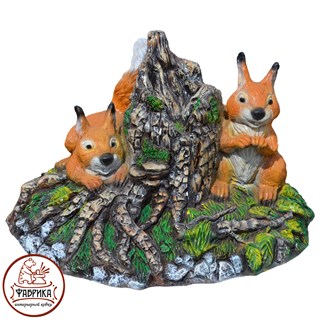 Крышка люка Белки на пне U07367