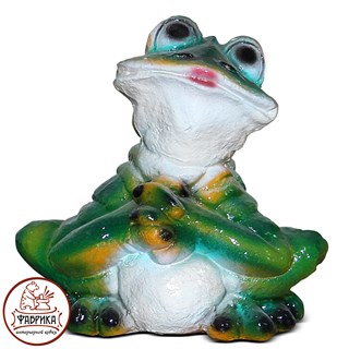 Фигура лягушка для сада и дачи 